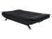 Schlafsofa >Finja< in Schwarz - 196x91x98cm (BxHxT)