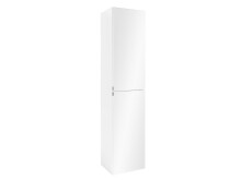 Seitenschrank >Graphit< in Weiß - 40x180x35cm...