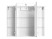 Spiegelschrank >Cleo I< in Weiß - 80x64x20cm (BxHxT)