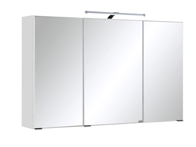 Spiegelschrank >Cleo I< in Weiß - 100x64x20cm (BxHxT)