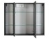 Spiegelschrank >Cleo I< in Graphitgrau - 80x64x20cm (BxHxT)