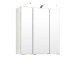 Spiegelschrank in Polareiche - 60x64x20cm (BxHxT)