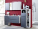 Spiegelschrank in Polareiche - 60x64x20cm (BxHxT)