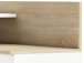 Eckschreibtisch >Thales< in Weiß / Sonoma-Eiche - 128.8x83.2x105.7cm (BxHxT)