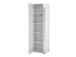 Garderobenschrank >Rolland< in Weiß aus MDF - 65x198x41cm (BxHxT)