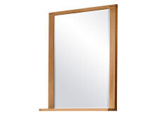 Wandspiegel >Nature Plus< in Kernbuche - 74x93x15cm (BxHxT)