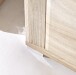 Garderobenschrank >Davenport< in Sonoma-Eiche hell aus MDF - 74x200x40cm (BxHxT)