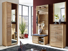 Schuhschrank >Davenport< in Sonoma-Eiche -...