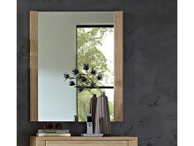 Wandspiegel >Davenport< in Sonoma-Eiche - 74x88x4cm...
