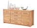 Sideboard >Leduc< in Kernbuche aus Metall - 163x78x40cm (BxHxT)