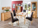 Sideboard >Leduc< in Kernbuche aus Metall - 163x78x40cm (BxHxT)