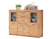 Highboard >Leduc< in Kernbuche aus Metall - 163x122x40cm (BxHxT)