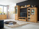 Highboard >Leduc< in Kernbuche aus Metall - 98x145x40cm (BxHxT)