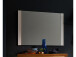 Wandspiegel >Lisa< in Weiß/Matt aus MDF - 90x68x2cm (BxHxT)