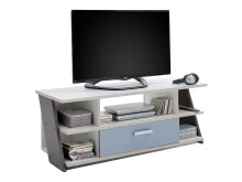 TV-Board >Ferdy< in Weiß - 135x47x40cm (BxHxT)