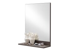 Wandspiegel >Marijo< in Lava - 50x67.5x18.5cm (BxHxT)