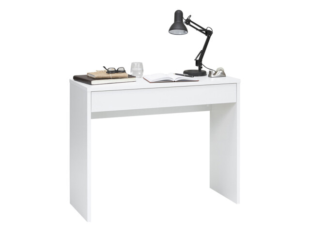 Konsolentisch >Loydie I< in Weiß - 100x80x40cm (BxHxT)