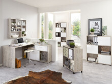 Rollcontainer >Felic< in Sandeiche - 35x59x42cm...