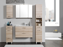 Badezimmer-Set >Porto< in Buche Iconic