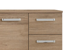 Midischrank >Sheela< in Sanremo Eiche Terra quer - 60x100,5x33cm (BxHxT)