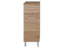 Unterschrank >Sheela I< in Chrom-Glanz - 30x81x33cm...