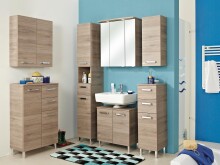 Hängeschrank >Sheela< in Sanremo Eiche Terra quer - 60x70x20cm (BxHxT)