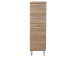 Badezimmer-Set >Sheela I< (5-teilig) in Chrom-Glanz - 150x195,5x33cm (BxHxT)