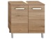 Badezimmer-Set >Sheela I< (5-teilig) in Chrom-Glanz - 150x195,5x33cm (BxHxT)