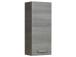 Hängeschrank >Abelica I< in Graphit Struktur aus Glas - 30x70x20cm (BxHxT)