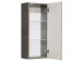 Hängeschrank >Abelica I< in Graphit Struktur aus Glas - 30x70x20cm (BxHxT)