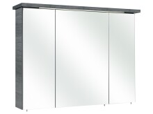 Spiegelschrank >Abelica II< in Graphit Struktur -...