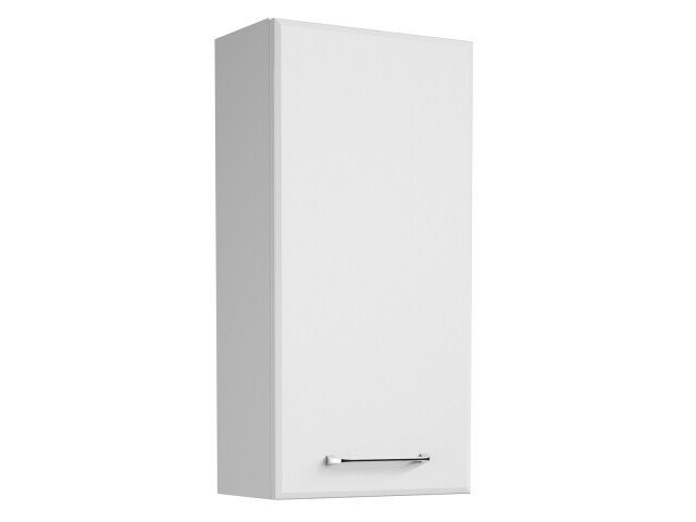 Hängeschrank >Carrie< in Weiß/Glanz aus Glas - 35x70x20cm (BxHxT)