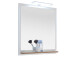 Badezimmer-Set >Jenn I< (7-teilig) in Weiß aus Glas - 161,5x205x46cm (BxHxT)