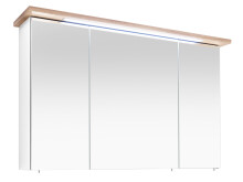 Badezimmer-Set >Jenn III< (6-teilig) in Weiß aus Glas