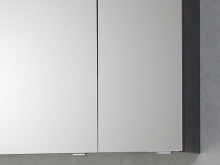 Badezimmer-Set >Maire III< (6-teilig) in Weiß aus Glas