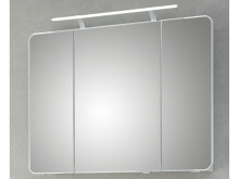 Badezimmer-Set >Maire V< (4-teilig) in Weiß aus Glas