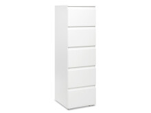 Kommode >Ravenna< in Weiß/Matt - 40x131x45cm...