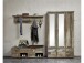 Garderobenpaneel >Britta< in Driftwood Nachbildung - 130x38x28cm (BxHxT)