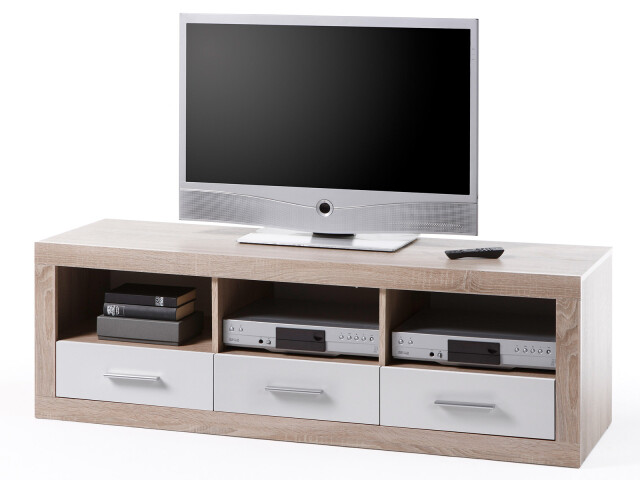 TV-Board >Lisetta< in Sonoma-Eiche - 147x49x48cm (BxHxT)