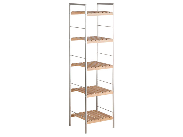 Regal >Allis I< aus Bambus - 35,5x129,5x33cm (BxHxT)