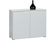 Kommode >Suzette< in Weiß aus MDF -...