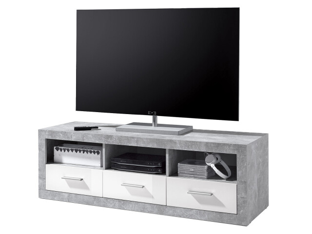 TV-Board >Rio de Janeiro< in Beton - 147x49x45cm (BxHxT)