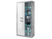 Vitrine >Rio de Janeiro< in Beton aus Glas -...