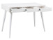 Schreibtisch >Neil I< in Weiß - 110x77,1x50cm (BxHxT)