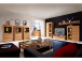 Wandboard >Nature Plus< in Kernbuche aus Massivholz - 180x25x25cm (BxHxT)