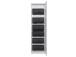 Schuhschrank >Zeraphina< in Weiß - 50.5x181x22cm (BxHxT)
