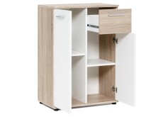 Kommode >Jacklin I< in Sonoma-Eiche - 60x85x35cm (BxHxT)
