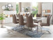 Esszimmerstuhl >Kerrin< (2-er Set) in Cappuccino - 45x102x58 (BxHxT)