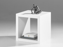 Raumteiler >Portia< in Weiß - 41x41x38cm (BxHxT)