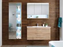 Waschtisch-Set >Bella< in Wildeiche - 99x53x45cm (BxHxT)